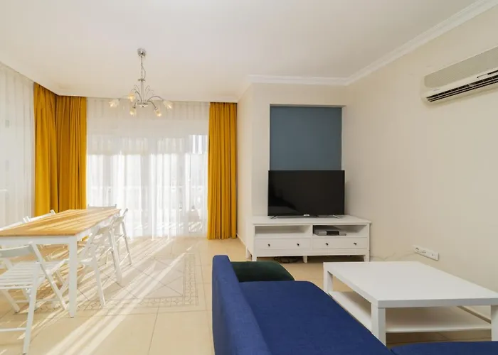 Flat With Balcony And Shared Pool In Belek