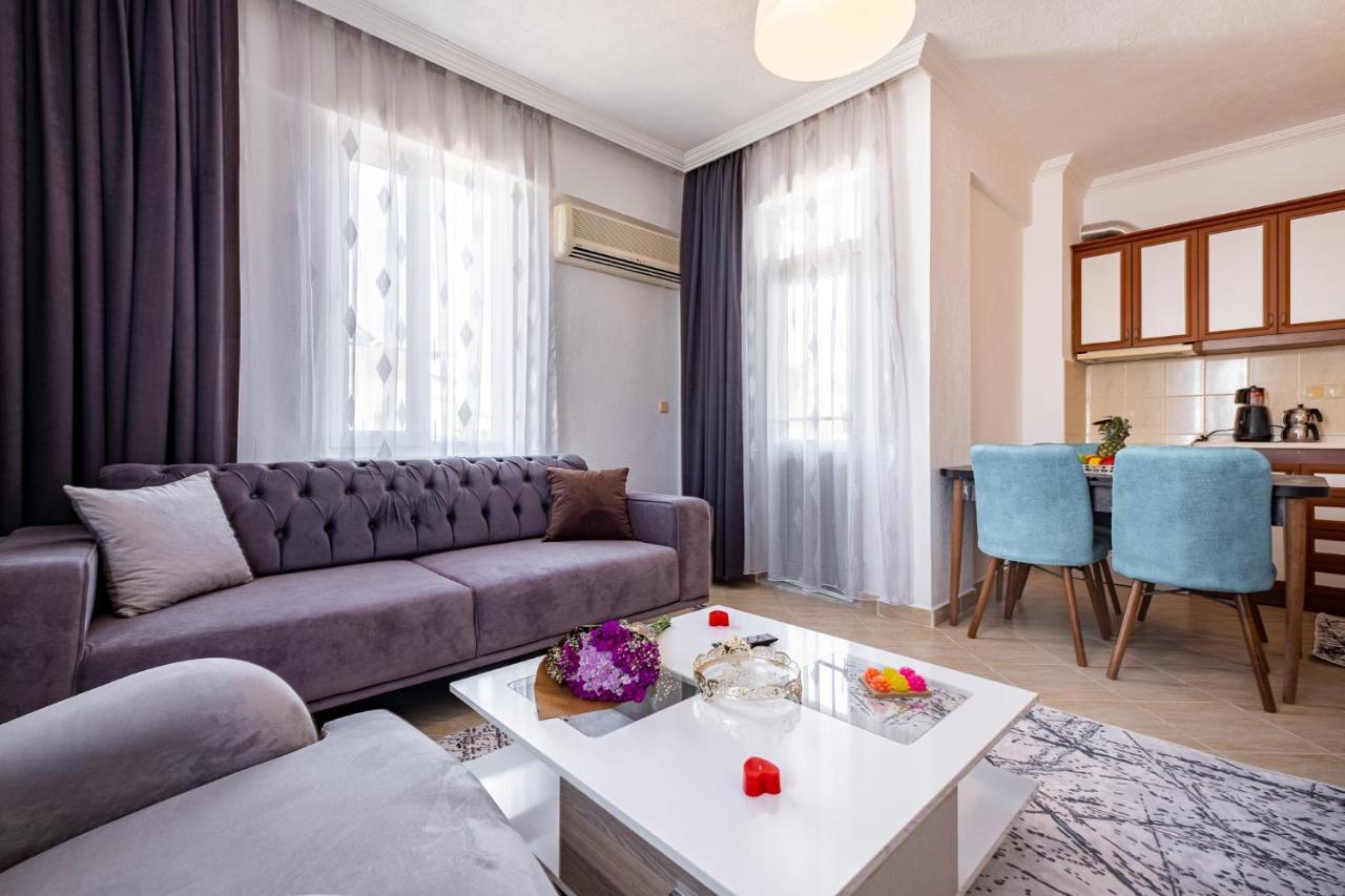 Assos Apart: Havuzlu Sitede Tamami Sizin 2 Oda 1 Salon Daire * Belek