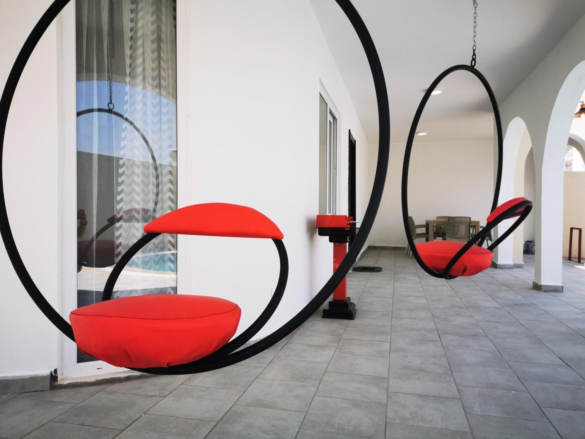 Villa Red F30 Kirmizi,modern Tasarimli Belek