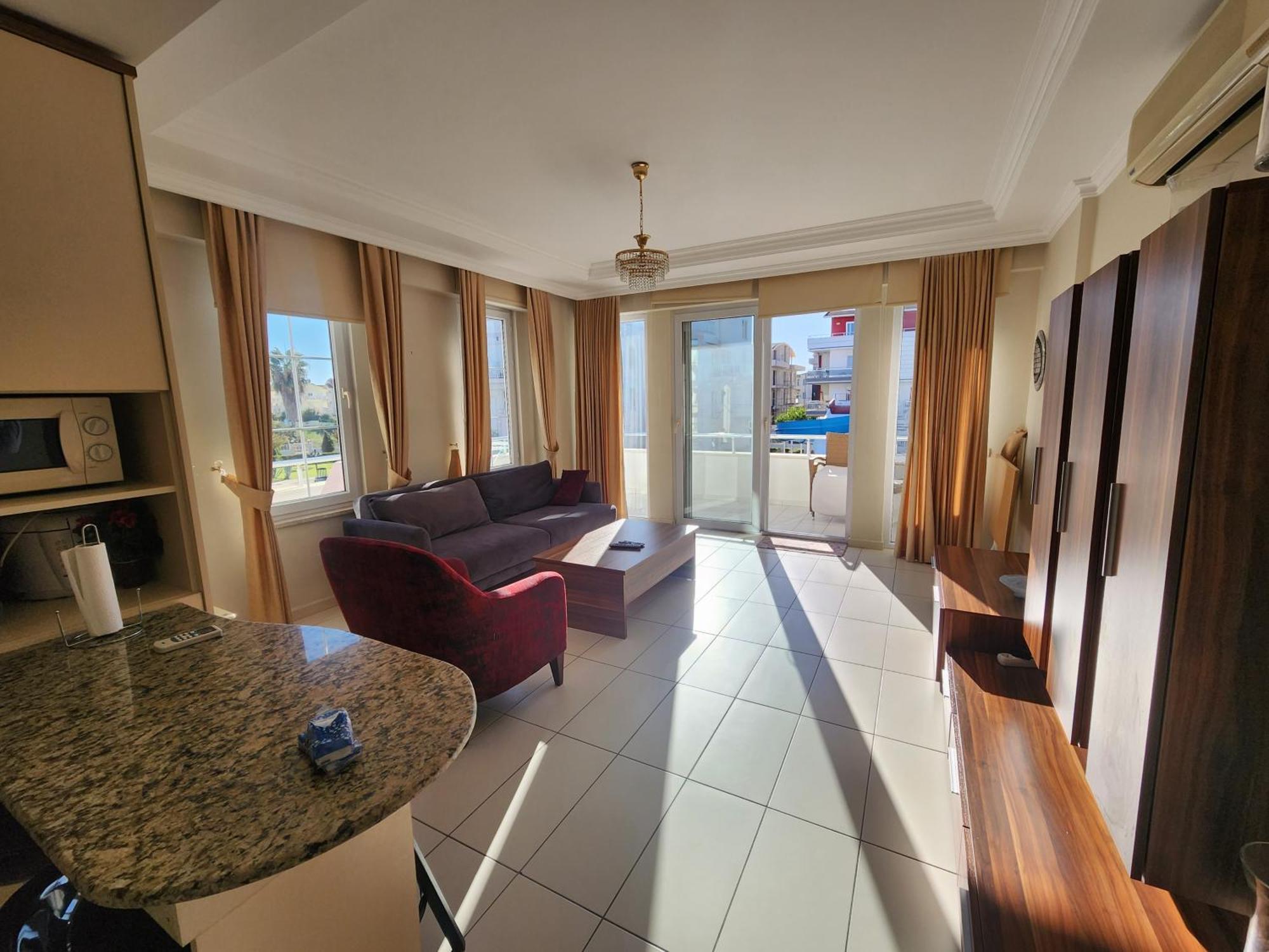 Antalya 4 Nirvana Club First Floor Two Bedrooms Pool View With Water Slide Close To Center - Park Apartment