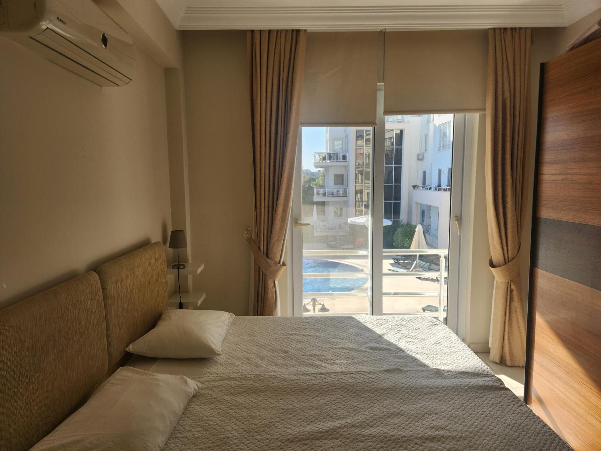 Antalya 4 Nirvana Club First Floor Two Bedrooms Pool View With Water Slide Close To Center - Park Apartment
