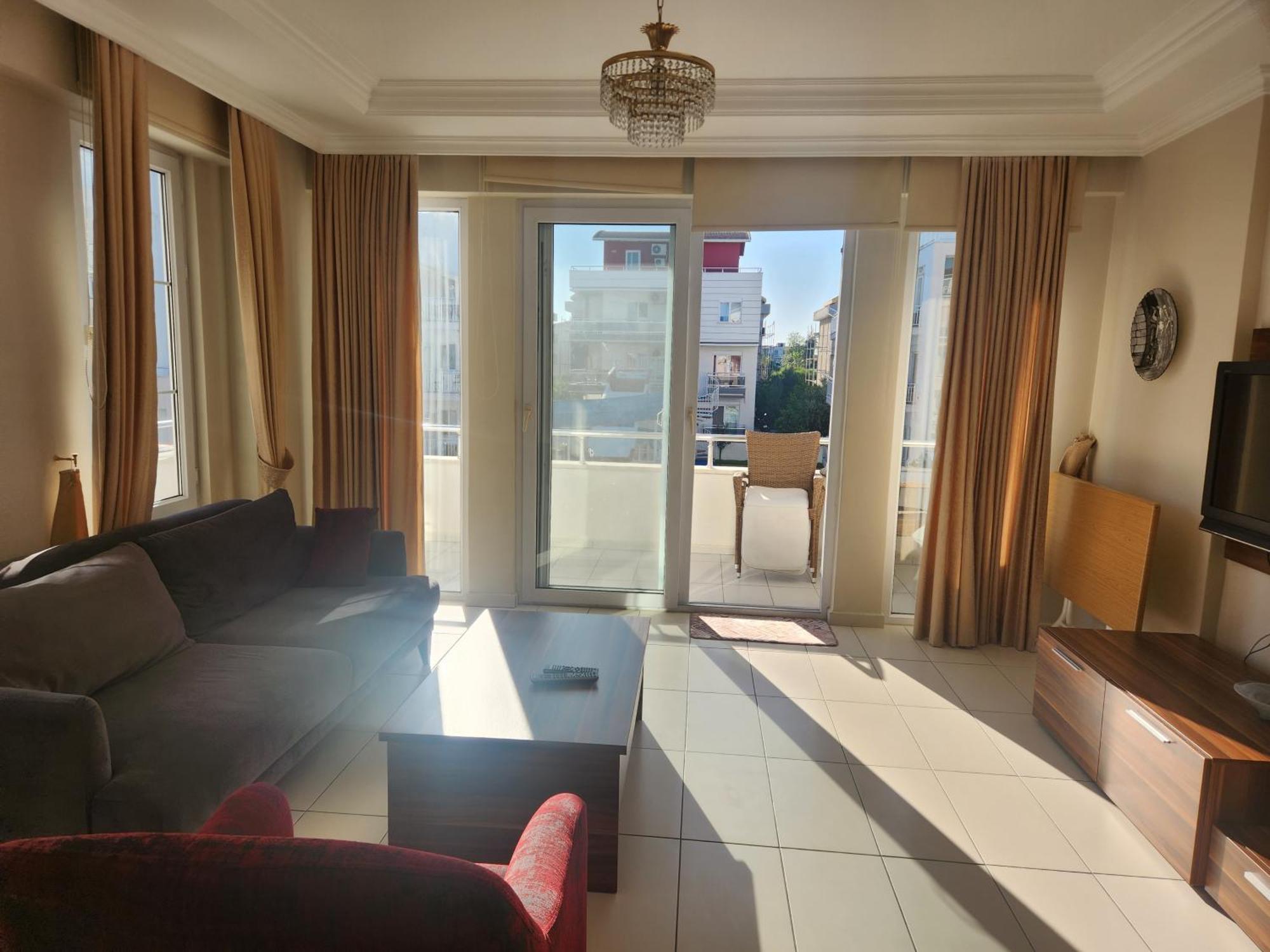 Apartment Antalya 4 Nirvana Club First Floor Two Bedrooms Pool View With Water Slide Close To Center - Park