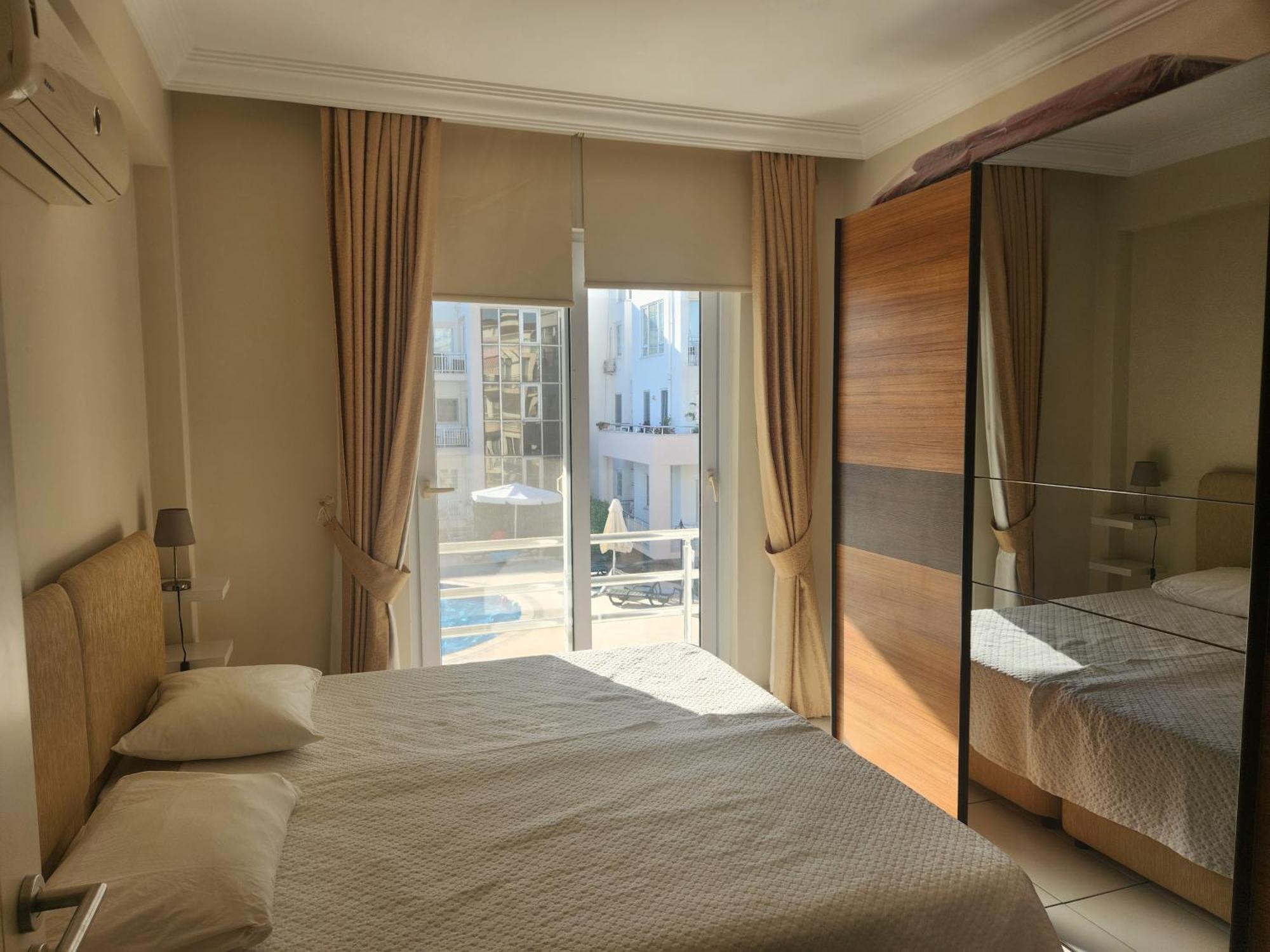 Apartment Antalya 4 Nirvana Club First Floor Two Bedrooms Pool View With Water Slide Close To Center - Park *