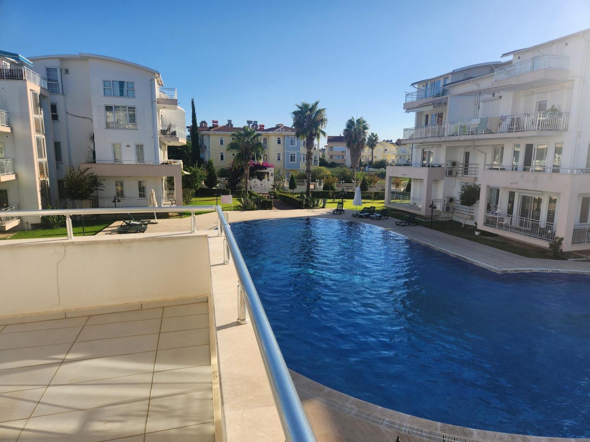 Apartment Antalya 4 Nirvana Club First Floor Two Bedrooms Pool View With Water Slide Close To Center - Park Belek