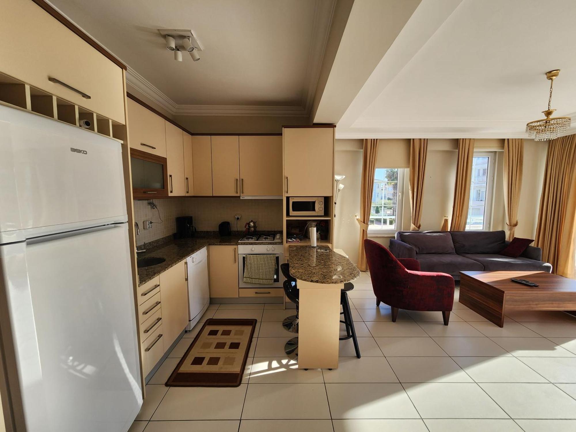 Antalya 4 Nirvana Club First Floor Two Bedrooms Pool View With Water Slide Close To Center - Park *